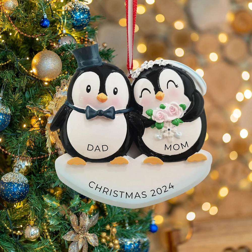 Wedding Penguin Couple