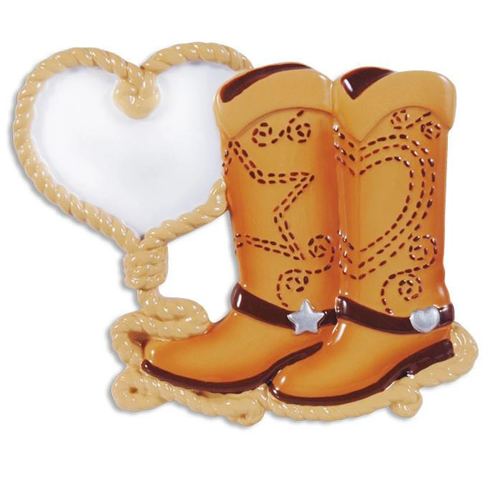 Cowboy Boots Ornament