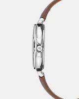 STACKED LOGO WATCH BROWN MULTI