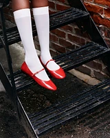 DANSEUR RED PATENT