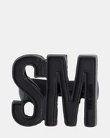 SM LOGO RING BLACK