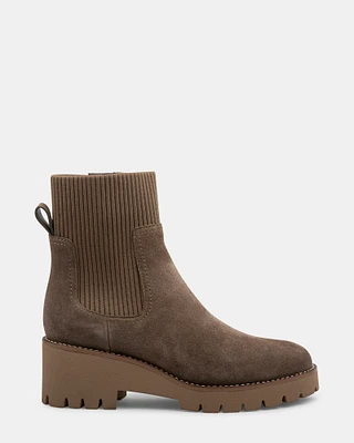 DELTA TAUPE SUEDE
