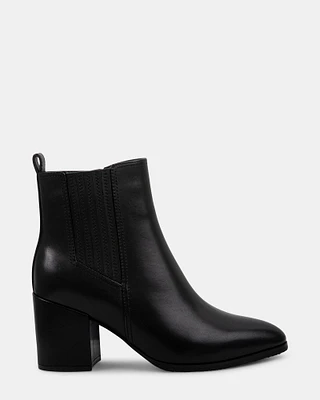FILOMENA BLACK LEATHER