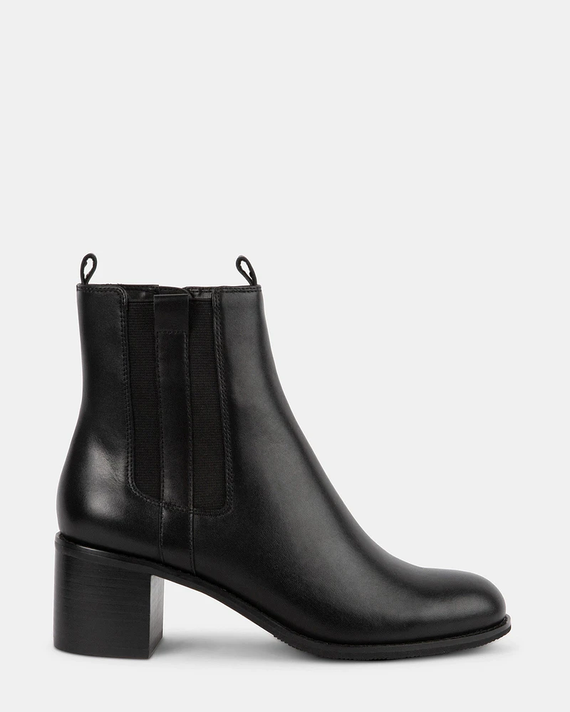 MALLORY BLACK LEATHER
