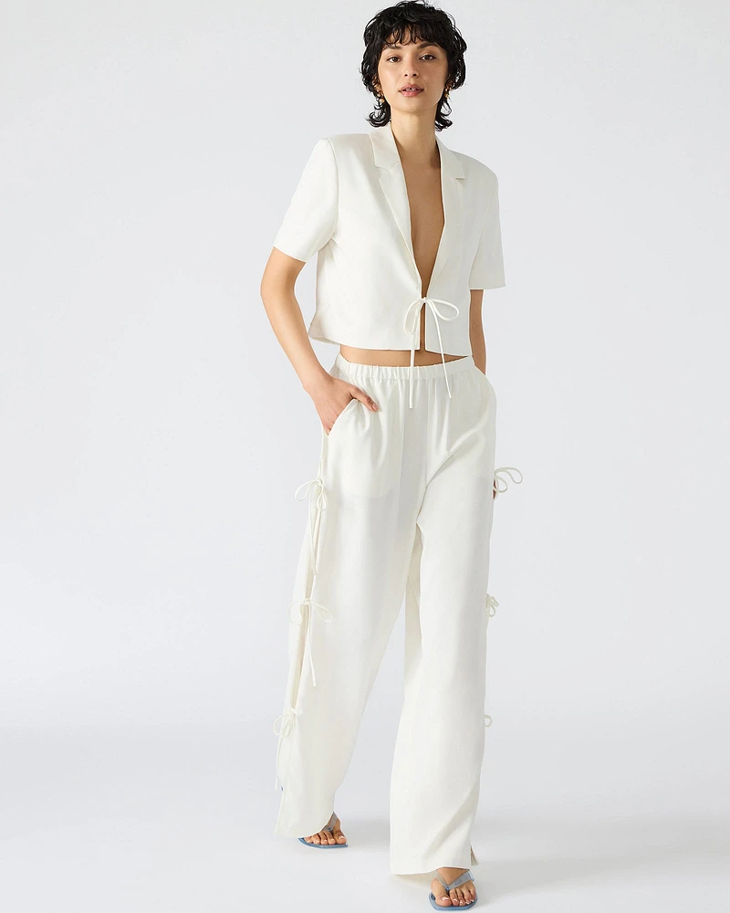 FIA BLAZER TOP WHITE