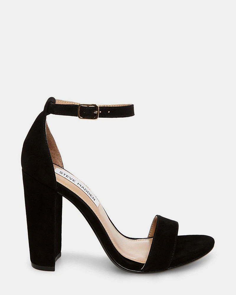 CARRSON BLACK SUEDE