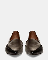 FEATHER BLACK LEATHER