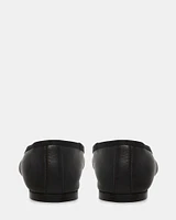 BLOSSOMS BLACK LEATHER