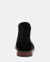 HARLANN BLACK SUEDE