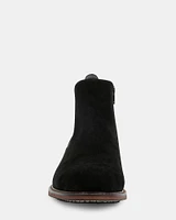 HARLANN BLACK SUEDE