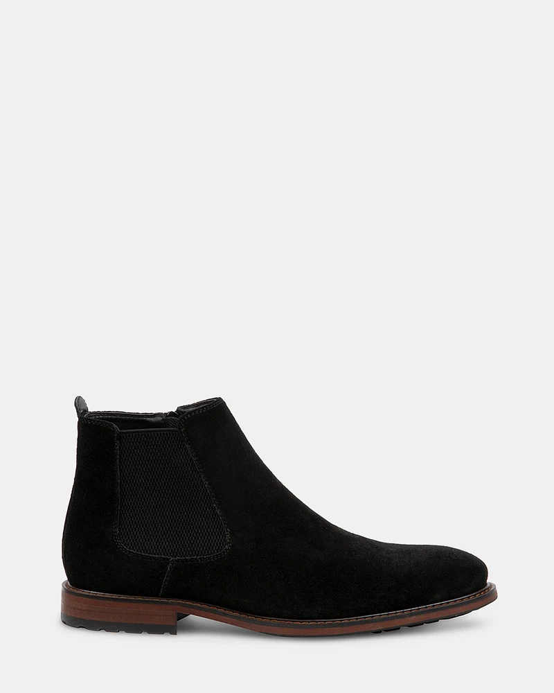 HARLANN BLACK SUEDE