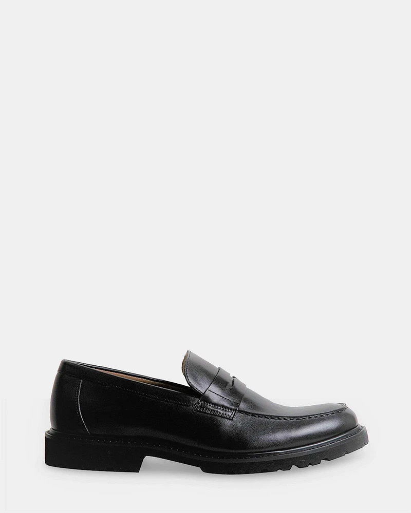 KAYVONN BLACK LEATHER
