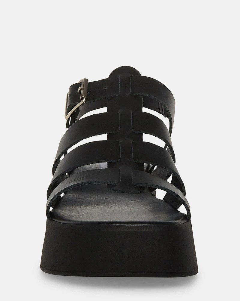 SARAI BLACK LEATHER