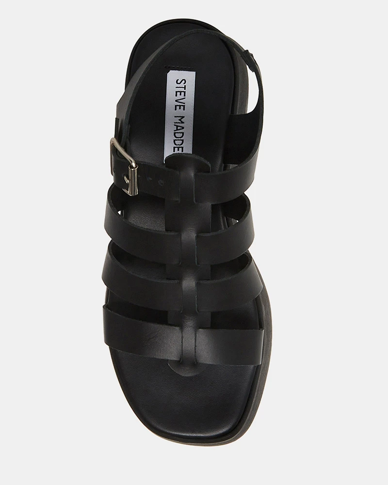 SARAI BLACK LEATHER