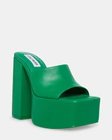 TRIXIE GREEN LEATHER