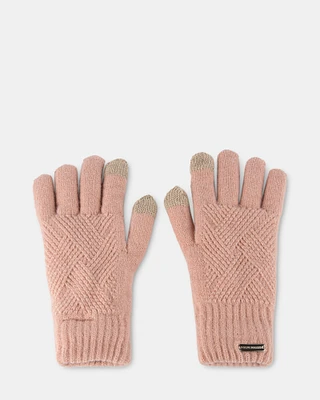 TOUCHSCREEN GLOVES BLUSH
