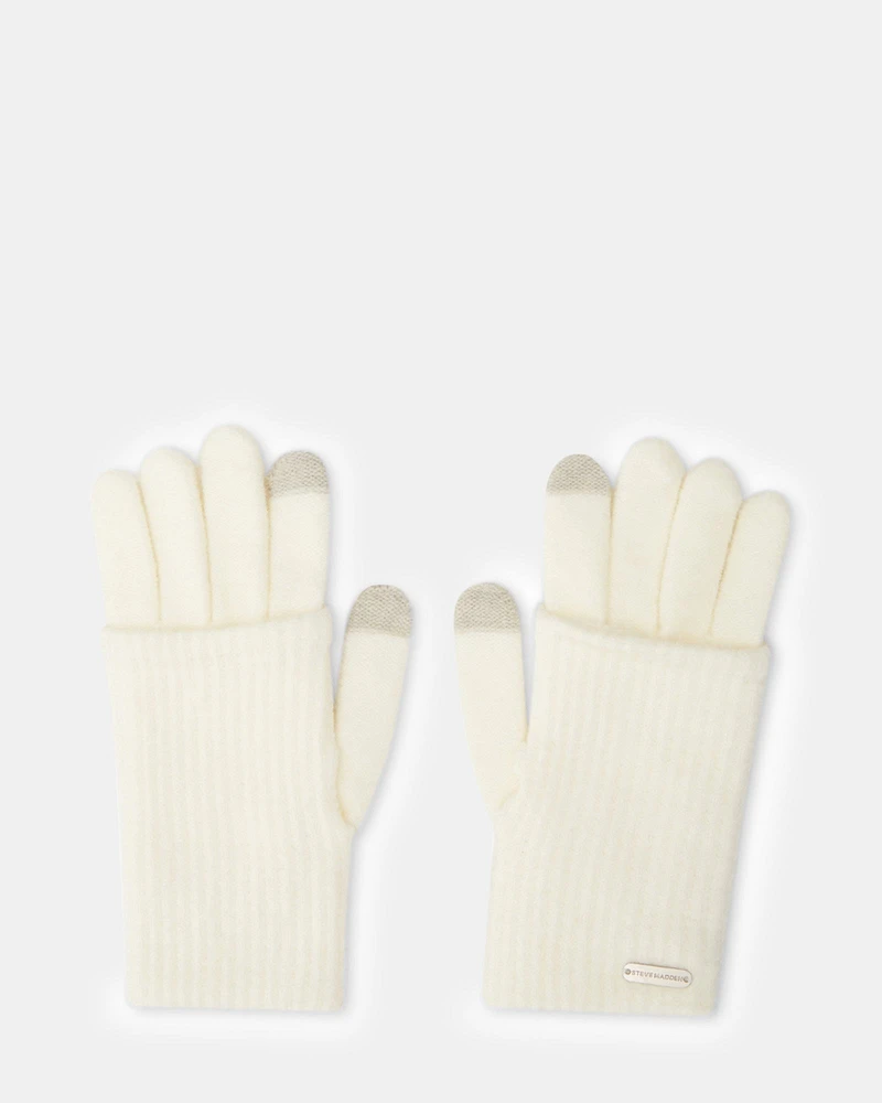 GEMMA TOUCHSCREEN GLOVES NATURAL