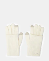 GEMMA TOUCHSCREEN GLOVES NATURAL