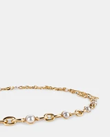 PEARL LINK BELT GOLD