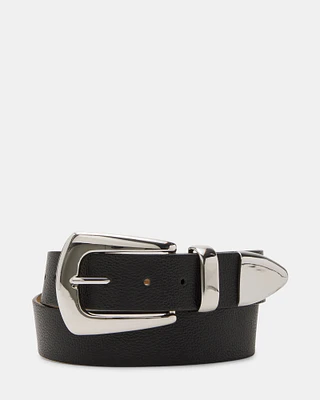 BUCKLE BELT BLACK