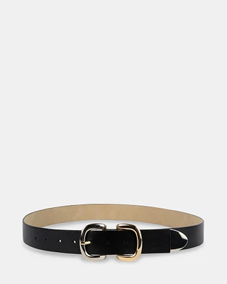 DOUBLE D-LINK BELT BLACK