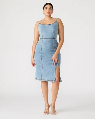 GISELLE DRESS DENIM