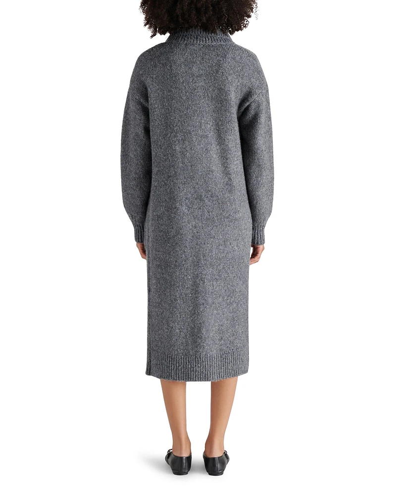 MARL CARDIGAN CHARCOAL