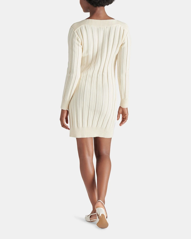 SUZIE SWEATER DRESS IVORY