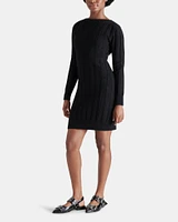 SUZIE SWEATER DRESS BLACK