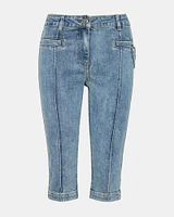 DELRAY CAPRI PANT BLUE