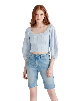 SHAY TOP BLUE