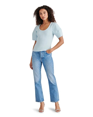 VALETTA TOP LIGHT BLUE