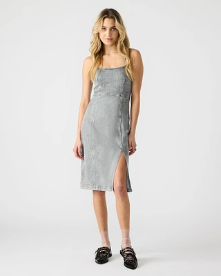 GIA DRESS LIGHT GREY