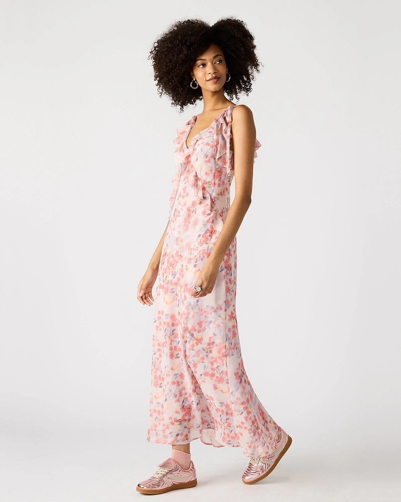 ADALINA DRESS FLORAL LAVENDER