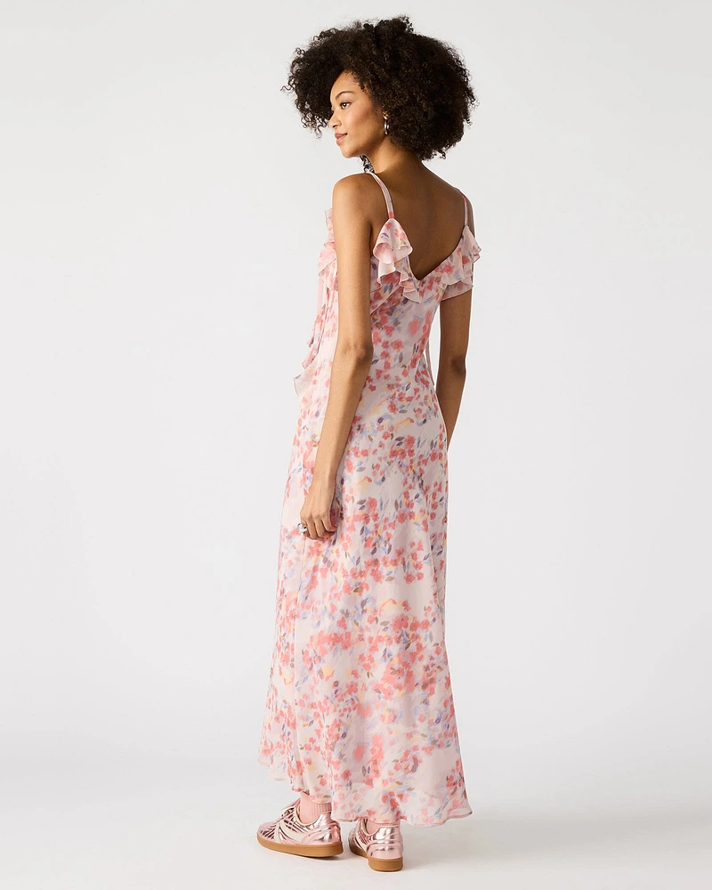 ADALINA DRESS FLORAL LAVENDER