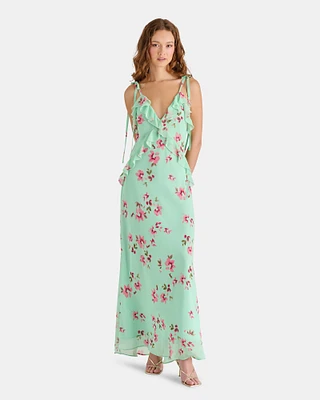 ADALINA DRESS MINT FLORAL GREEN