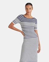 SELAH DRESS IVORY MULTI