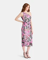 SACHA DRESS BLACK MULTI