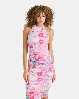 LEA DRESS PINK MULTI