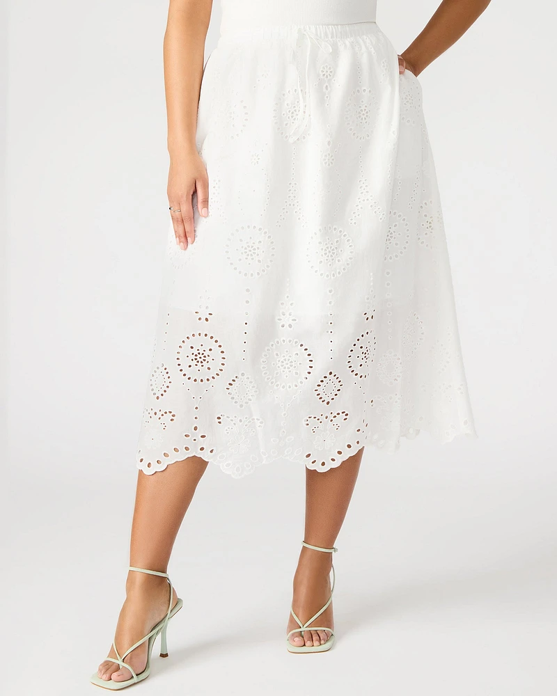 ANAISA SKIRT WHITE