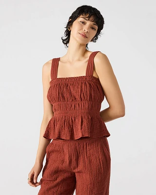 GABRIELLE TOP RUST
