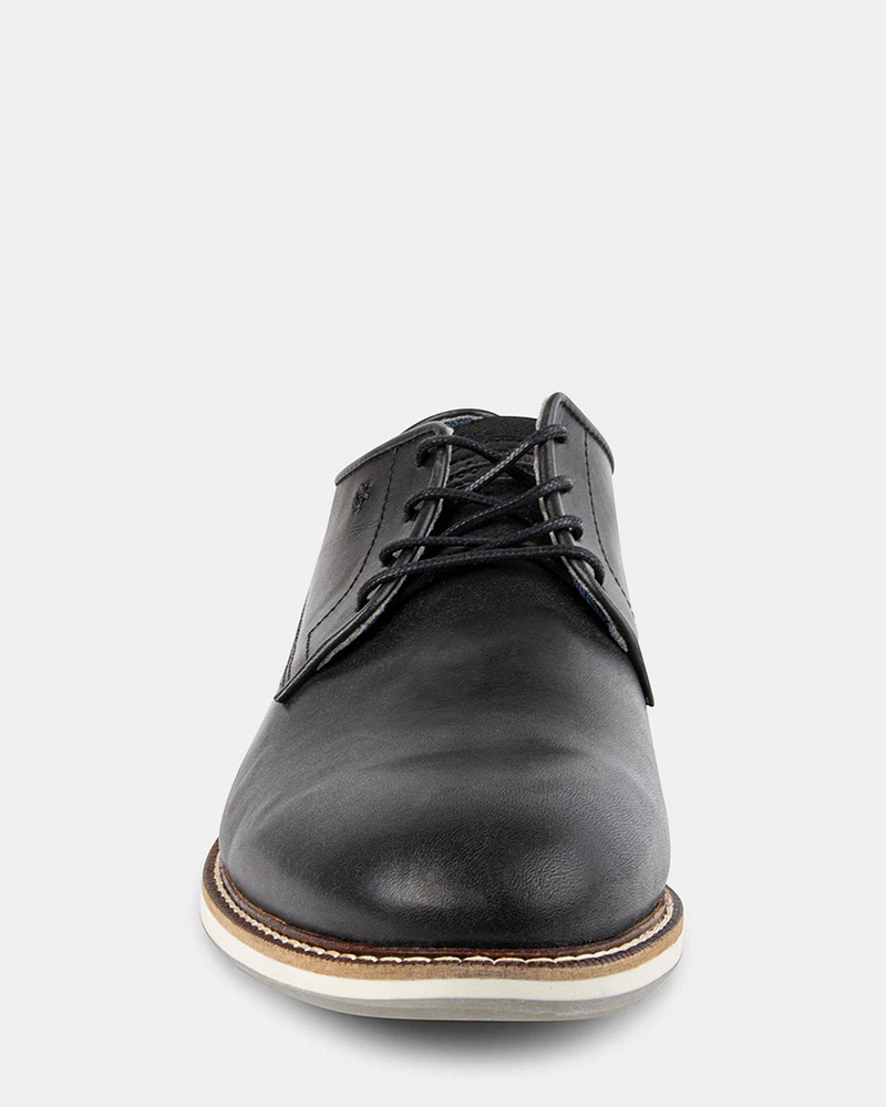 BYRUM BLACK LEATHER