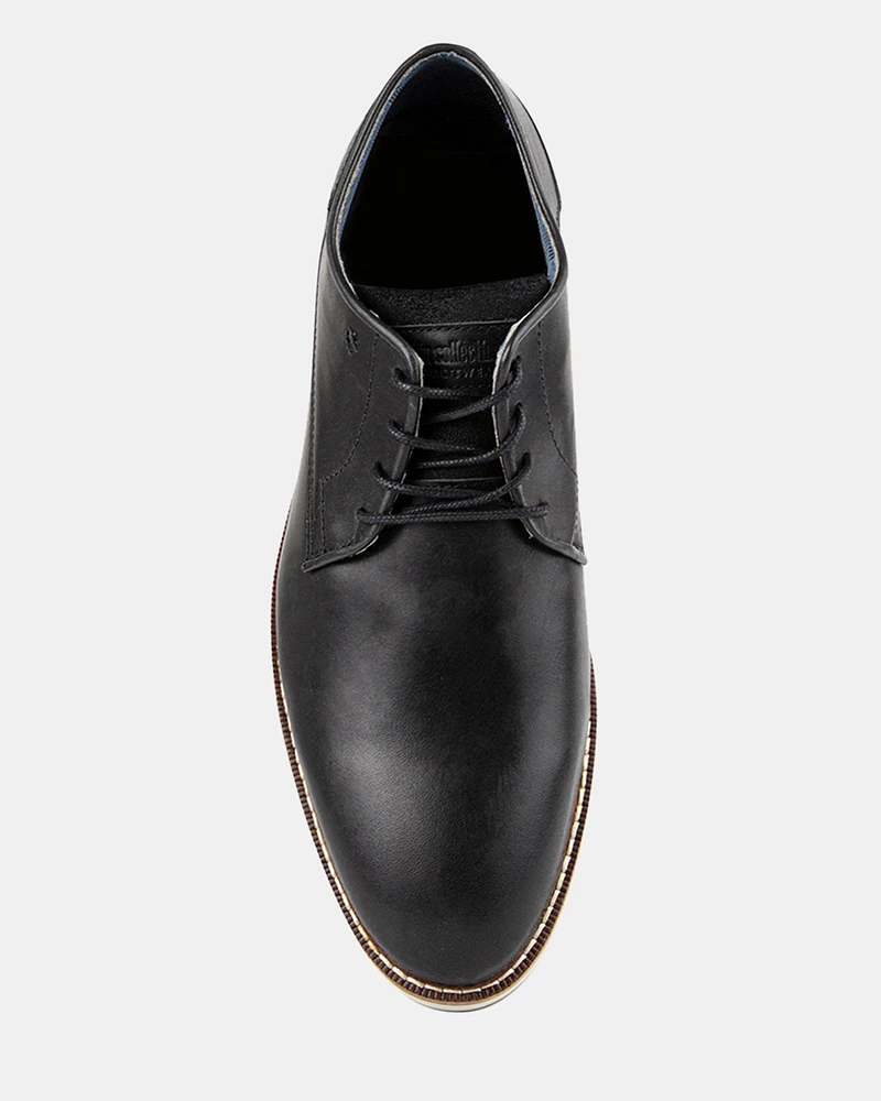 BYRUM BLACK LEATHER