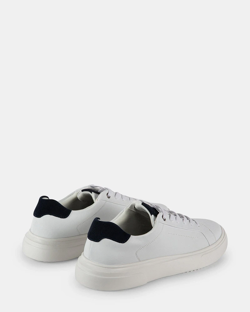BELAIRE WHITE LEATHER