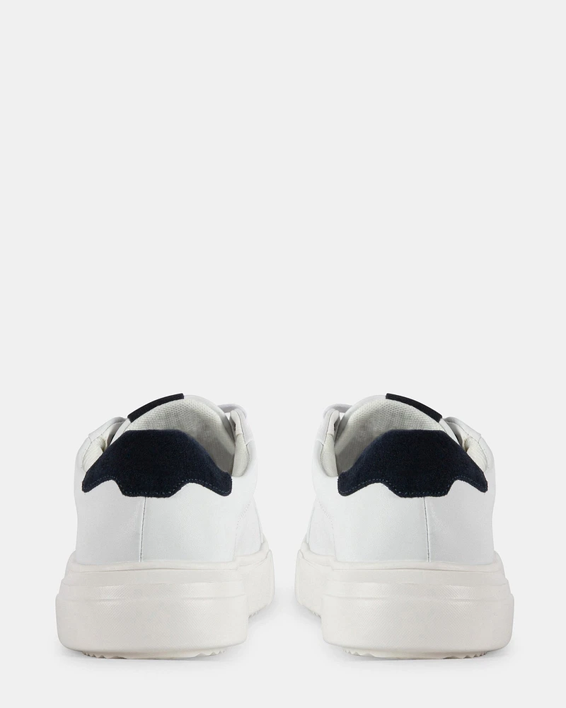 BELAIRE WHITE LEATHER