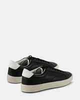 XAVVIER BLACK-WHITE LEATHER