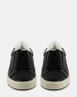 XAVVIER BLACK-WHITE LEATHER