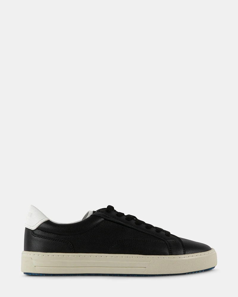 XAVVIER BLACK-WHITE LEATHER