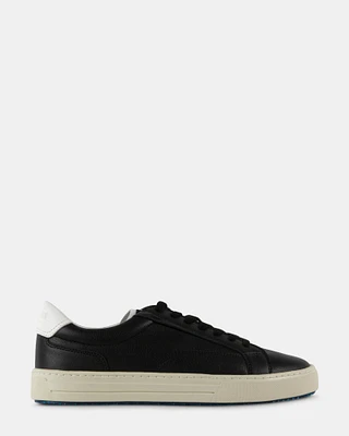 XAVVIER BLACK-WHITE LEATHER