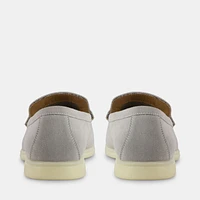 CALIBERR LIGHT GREY SUEDE